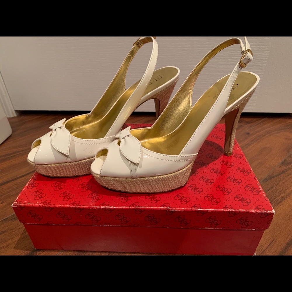Guess platform high heels. Size 8